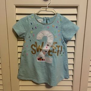 SOLD Mud Pie Second Birthday T-shirt